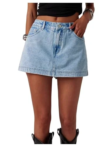 MAKEMECHIC Jean Denim Shorts