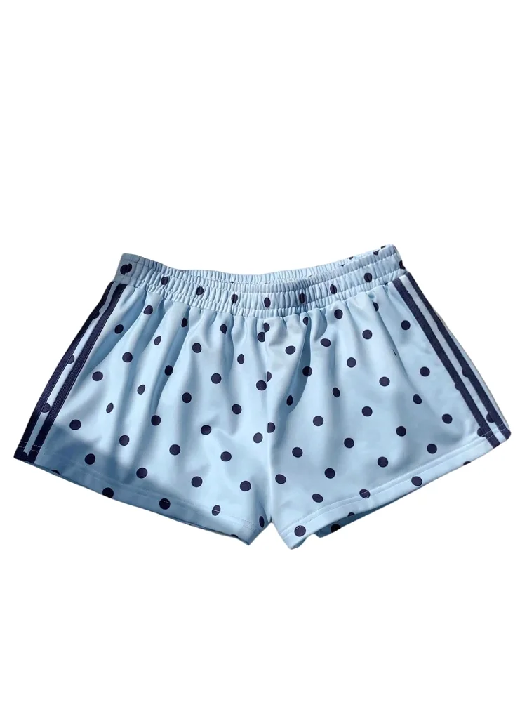MAKEMECHIC Polka Dot Running Athletic Shorts