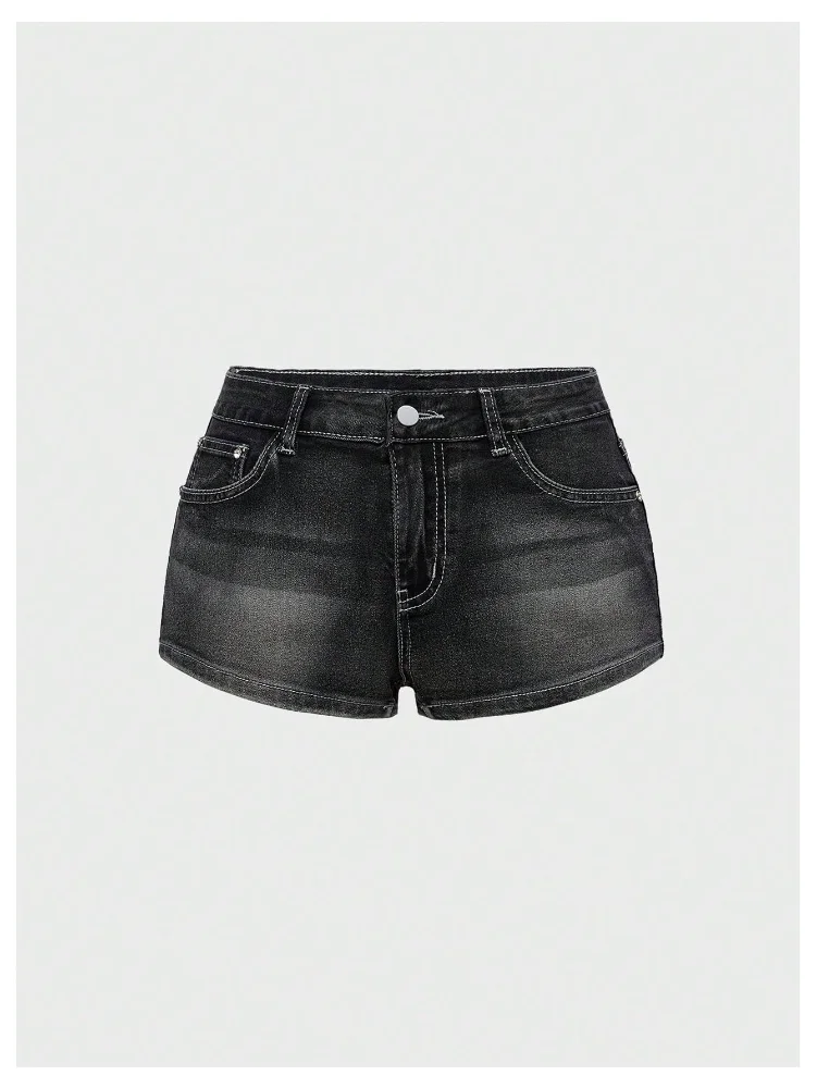 MAKEMECHIC Mini Denim Sparkly Jeans, view 2