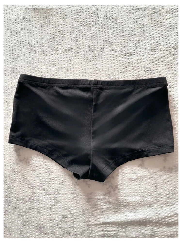 MAKEMECHIC Striped Micro Low Rise Shorts, view 3