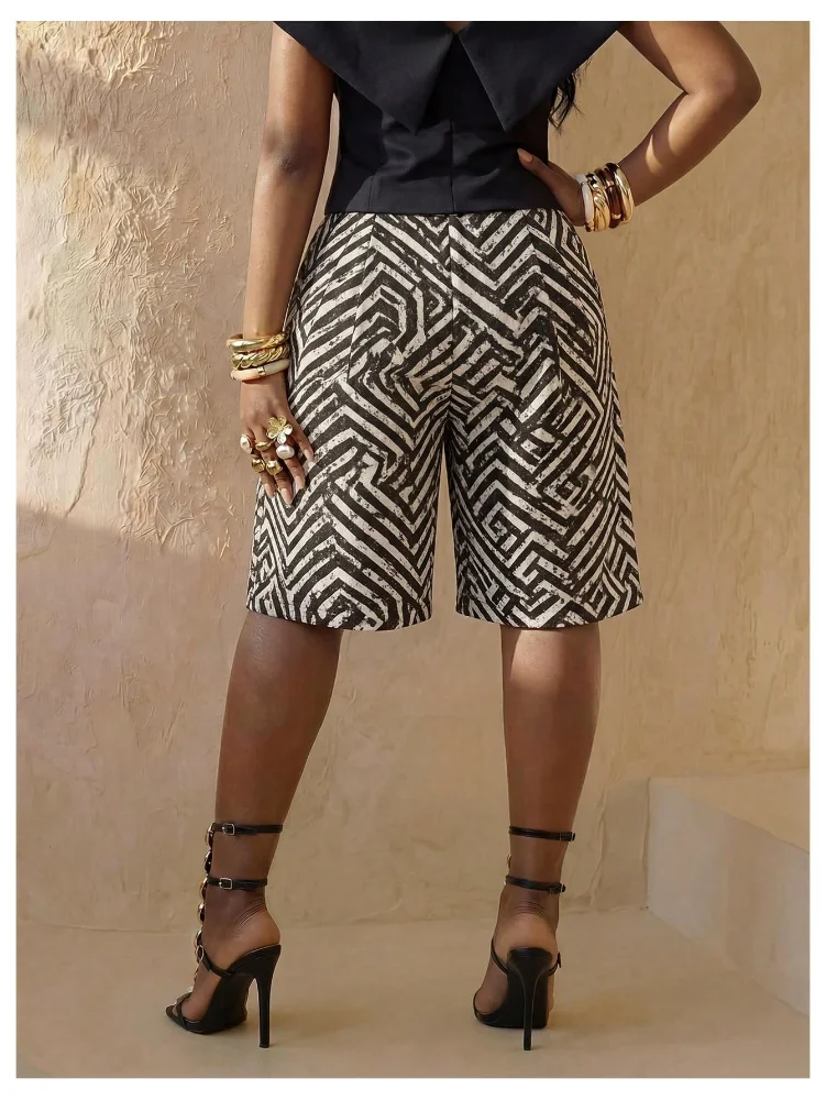 MAKEMECHIC Elastic High Waisted Wide Leg Dress, view 2