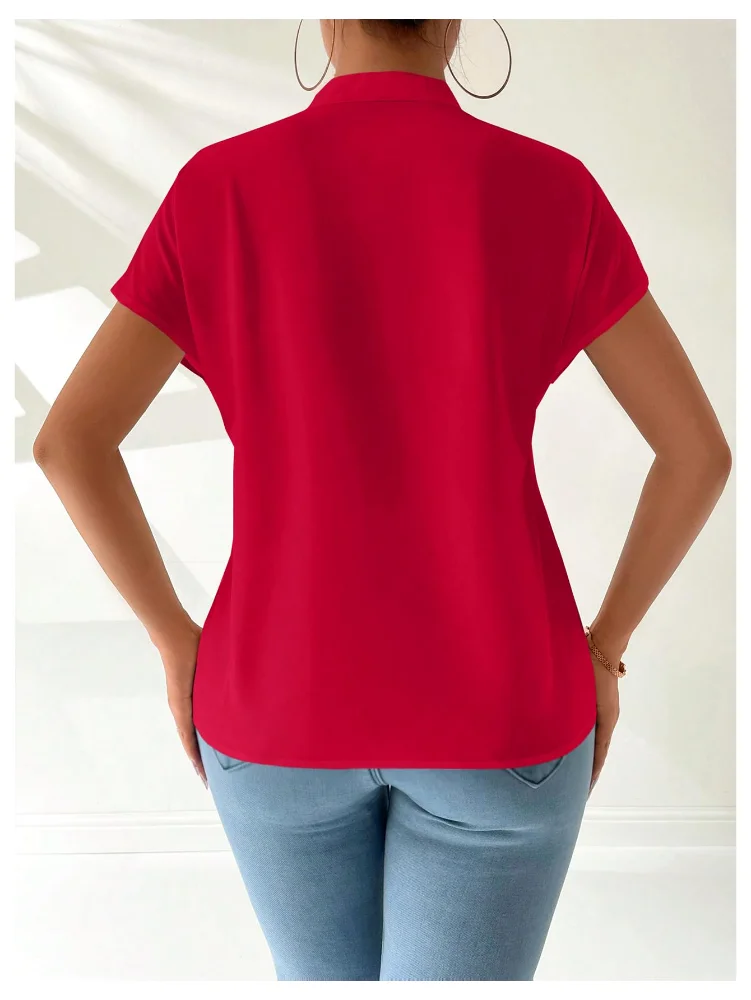 MAKEMECHIC Chinese Mock Neck Business Shirt, view 2