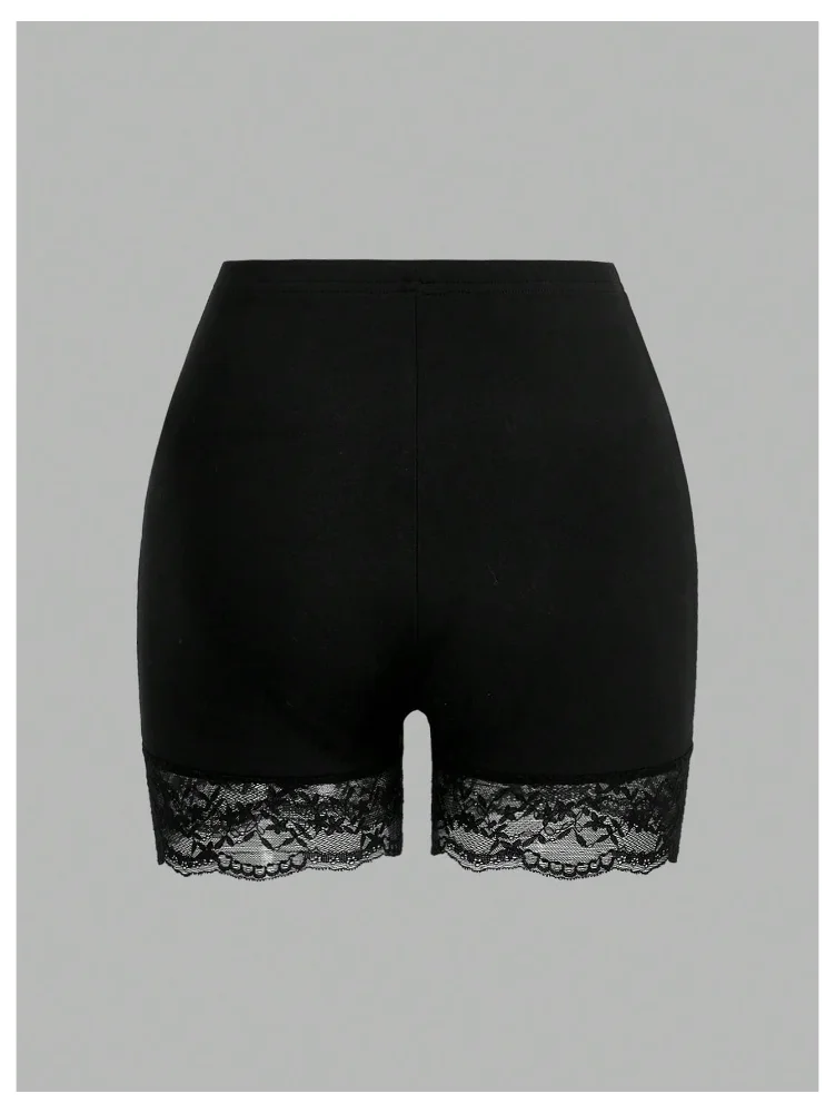 MAKEMECHIC 2 Pack Mini Lace Shorts, view 2