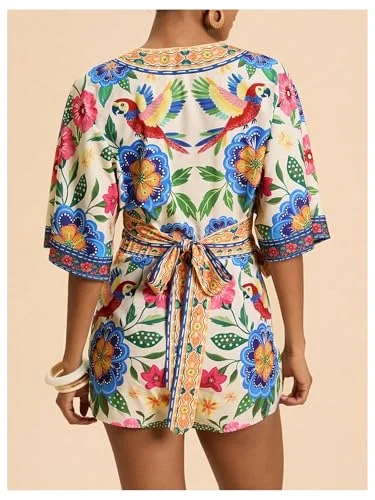 MAKEMECHIC Wrap Skirt Set, view 3